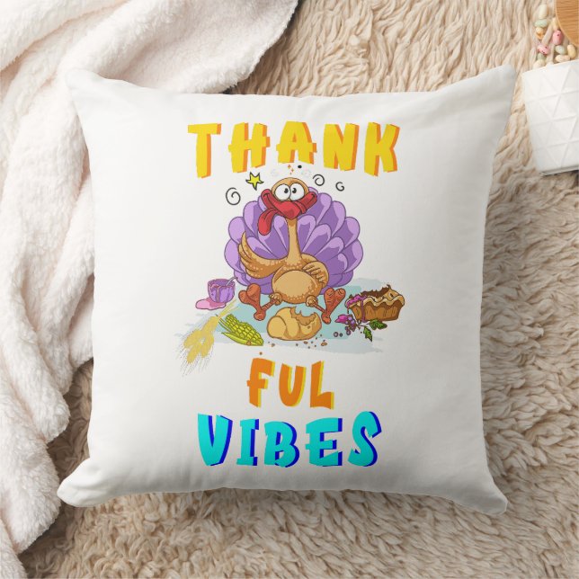 Thankful Vibes Cushion (Blanket)