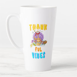 Thankful Vibes Latte Mug