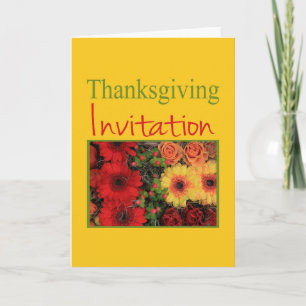 thankgiving Invitation