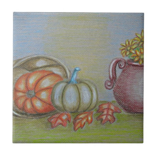 Thankgiving still life tile