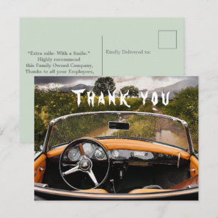Thanking  postcard
