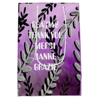 THANKING TAG MEDIUM GIFT BAG