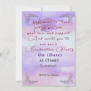 Thanking to the support invitation