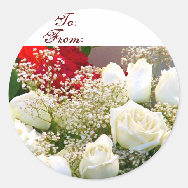 Thanking You Classic Round Sticker (Front)