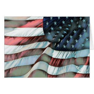 Thanking You For Your Service Veterans Day Card