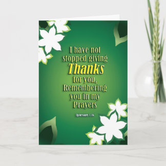 Thanks 4U Thank You Card