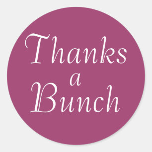 Thanks a Bunch Stickers