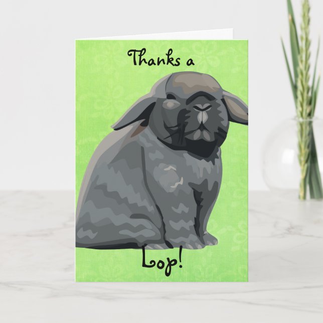 Thanks a Lop Card (Front)