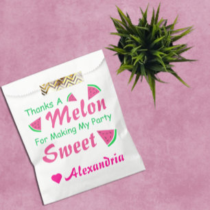 Thanks A Melon Watermelon Favour Bags