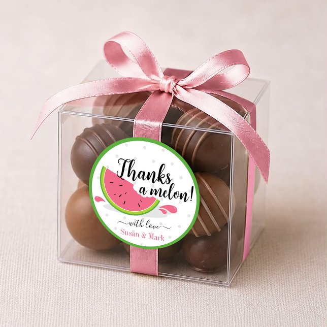 Thanks a Melon Watermelon Thank You Sticker (Creator Uploaded)
