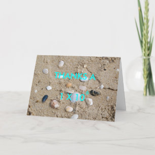 THANKS A MILLION - thank-you card