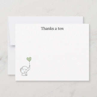 “Thanks a Tonne” Thank You Note Card