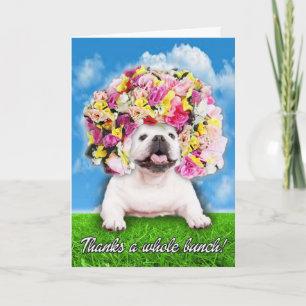 Thanks a Whole Bunch Thank You Card