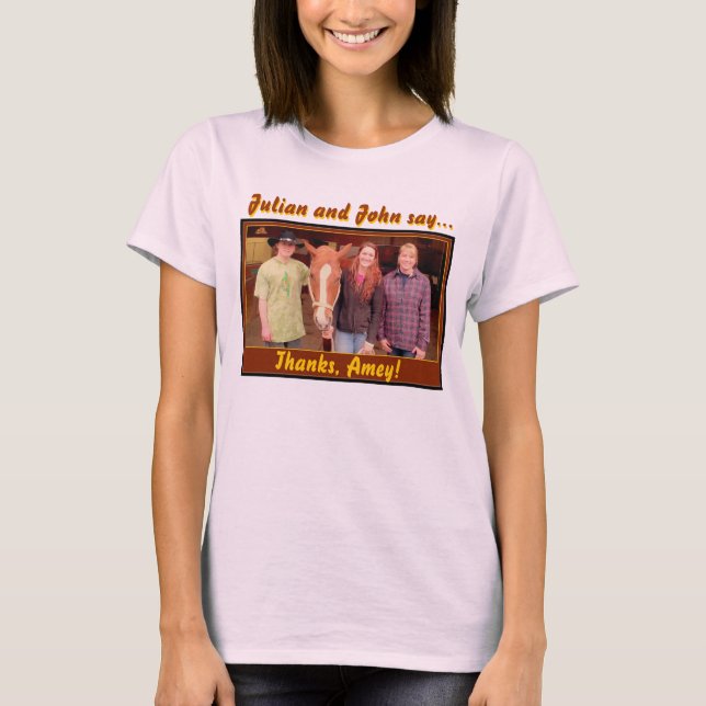 Thanks, Amey! T-Shirt (Front)