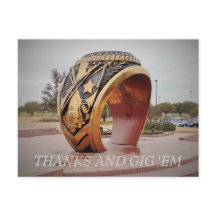 Thanks and Gig 'Em