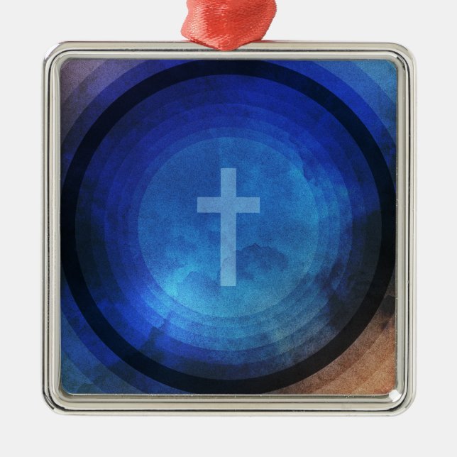 Thanks Be To God Metal Tree Decoration (Front)