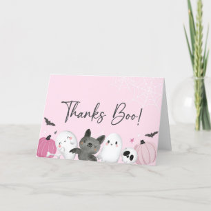 Thanks Boo! Halloween Thank You Card