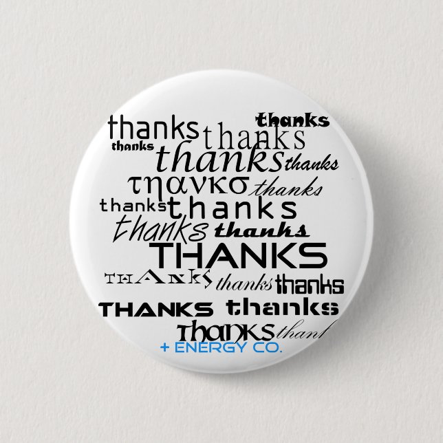 Thanks Button (Front)