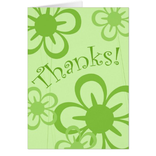 Thanks Card