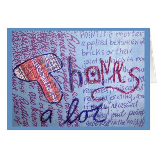 Thanks Card
