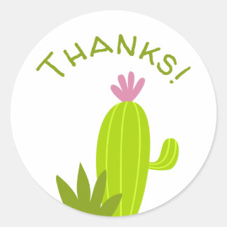 Thanks! Classic Round Sticker