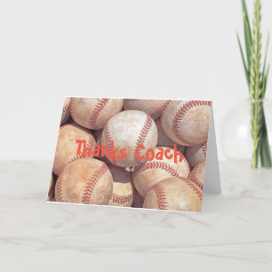 Thanks Coach customer greeting cards