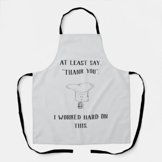 Thanks Cook Apron
