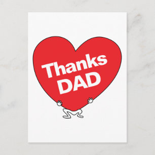 Thanks DAD Postcard