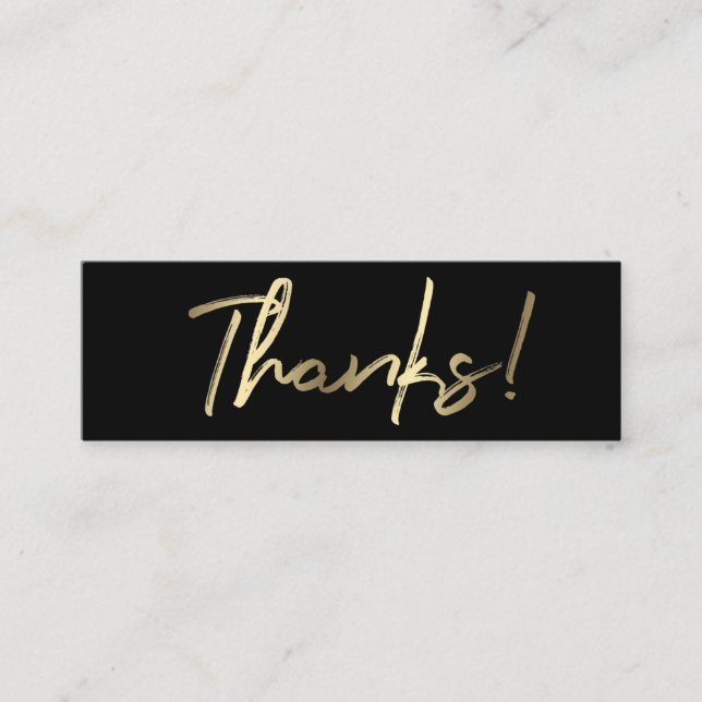 thanks discount card (Front)