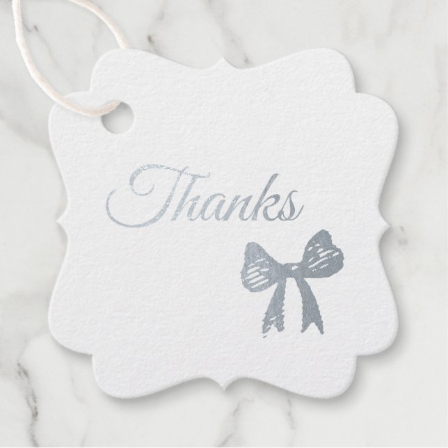 Thanks Favour Tags (Front)