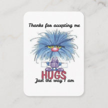 Thanks for Accepting Me Card