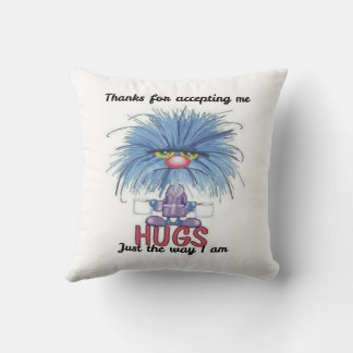 Thanks for Accepting Me Throw Pillow