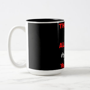 Thanks For All The Orgasms Two-Tone Coffee Mug