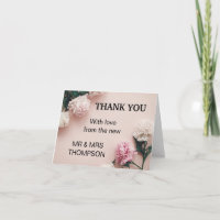 Thanks For Being a Part of Our Wedding Thank You 