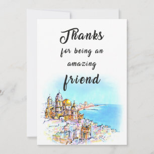 Thanks for Being an Amazing Friend Invitation