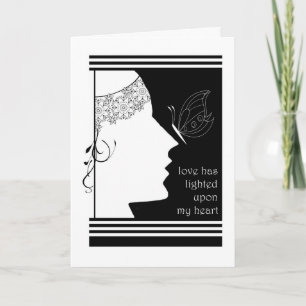 Thanks for Being in My Wedding, Retro Art Deco Thank You Card