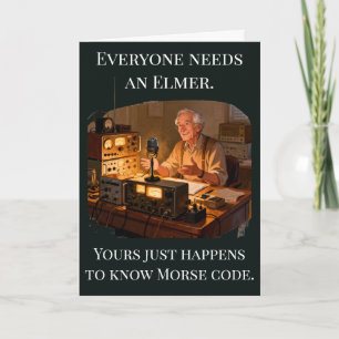 Thanks For Being My Elmer Ham Radio Gift Card