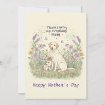 thanks for being my everything mum