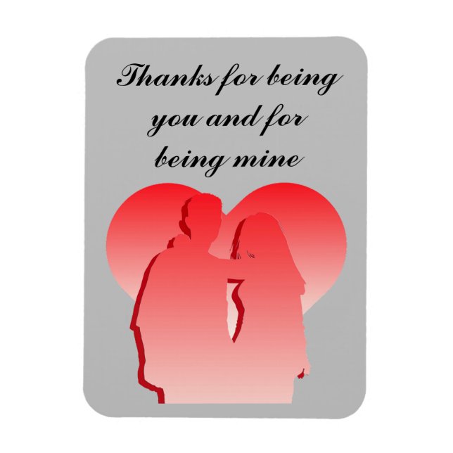 Thanks for being you magnet (Vertical)