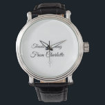 thanks for coming add name text message  watch<br><div class="desc">Design</div>