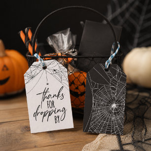 Thanks for Dropping By Halloween Gift Tags