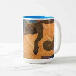 Thanks For Everything Mum  Two-Tone Coffee Mug