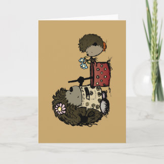 Thanks for feeding me Mum Thank You Card