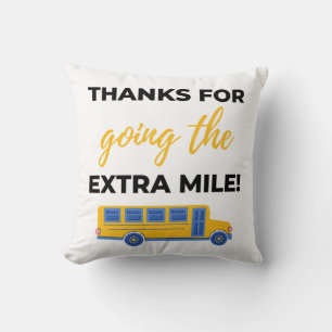 Thanks For Going The Extra Mile bl Cushion