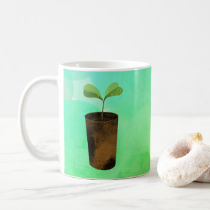 Thanks for helping me grow! coffee mug