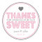 Thanks For Making Our Day Sweet (Pink / Grey)