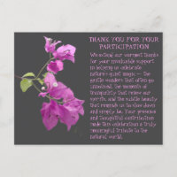 THANKS FOR NATURE EVENT PARTICIPATION