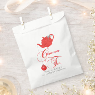 Thanks for Sharing In Christmas Tea Party Favour Bags