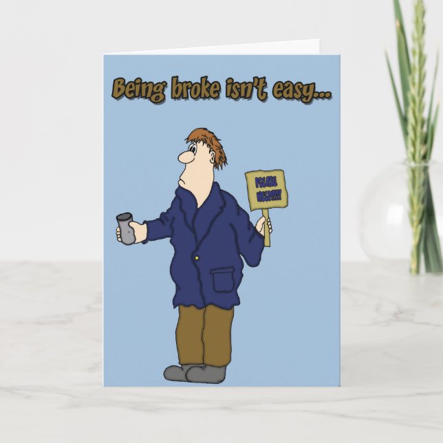 thanks for the divorce! thank you card (Front)