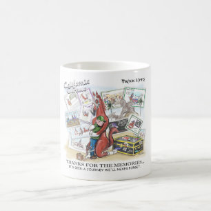 THANKS FOR THE MEMORIES - CALIFORNIA CHROME COFFEE MUG